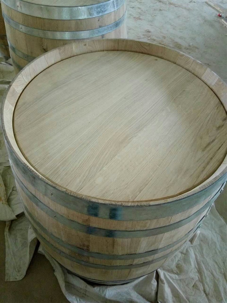 chinese 225L Oak Barrel Manufacture Barrels 225L for Wine Whiskey Oak wine barrel