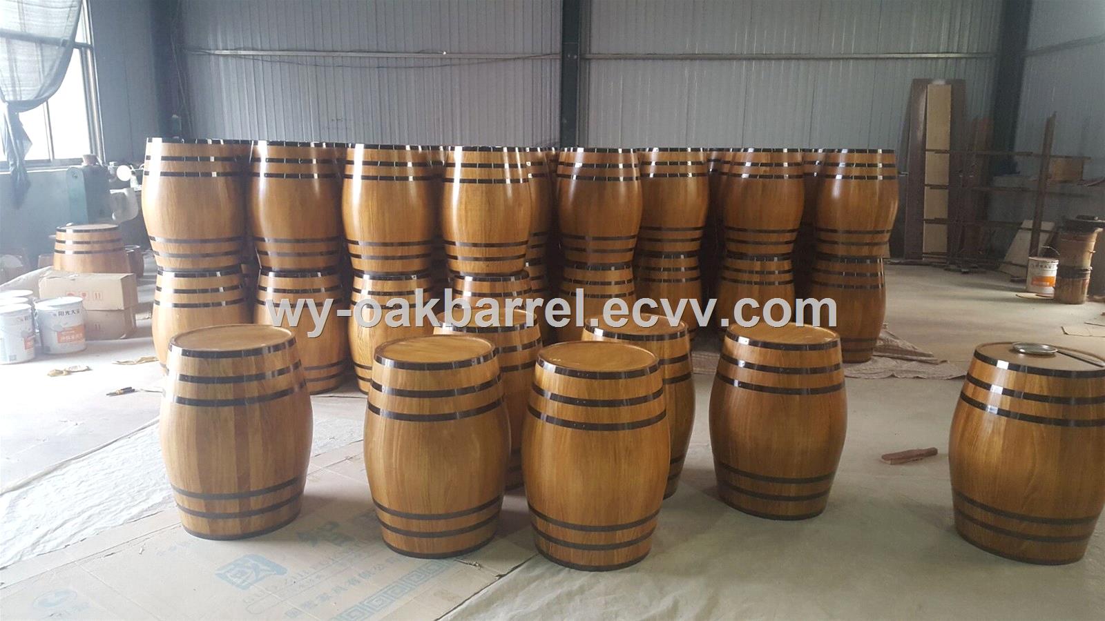 Decorate Barrels Pine or oak Decorate Barrels chinese Manufacturer