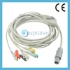 Huntleigh SC1000 ECG cable 5 lead with lead wires