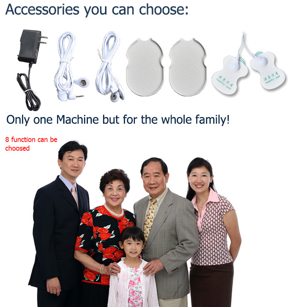electric portable vibration back pain massage machine