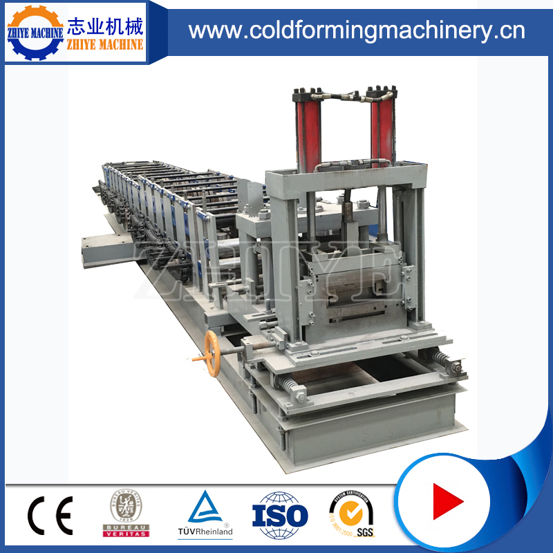 PPGI C Channel Steel Roll Forming Machine For Roof