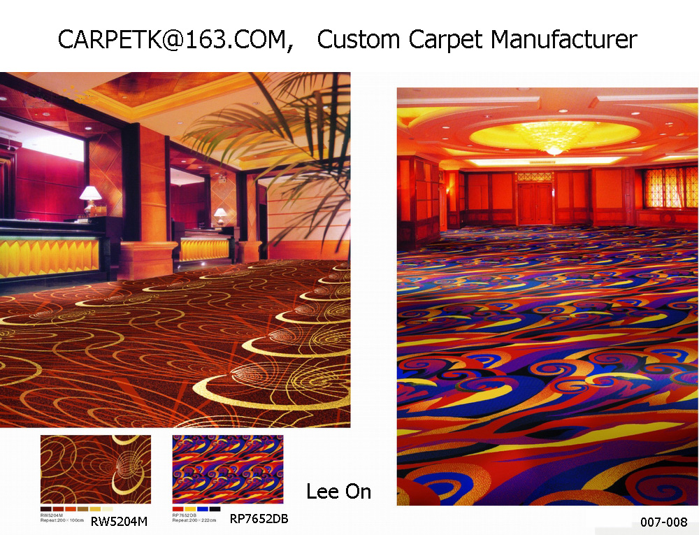 China Wilton Carpet Custom OEM ODM for Hotel Home Casino Ship Office In Our 3 Chinese Carpet Factories