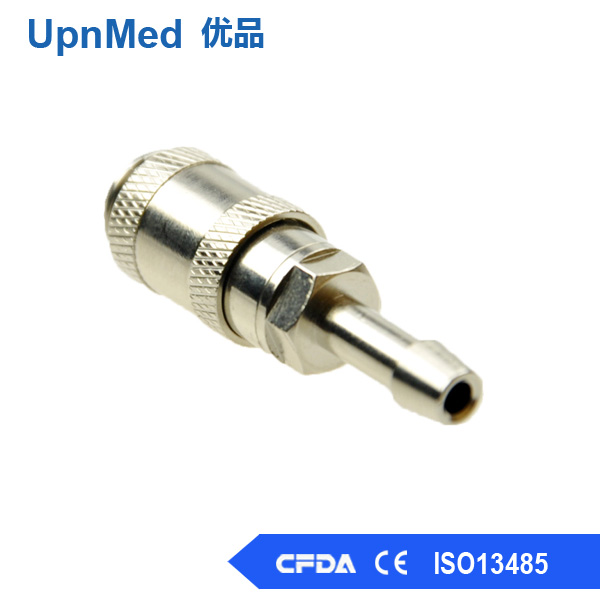 Nibp metal plastic connectorblood pressure cuff connector