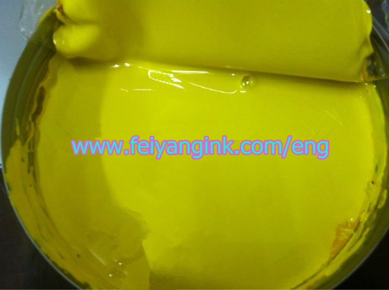 Fluorescent sublimation offset ink for clothing textile printing