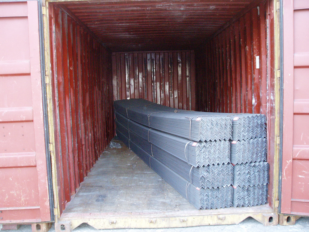 hot rolld equal angle steel from China