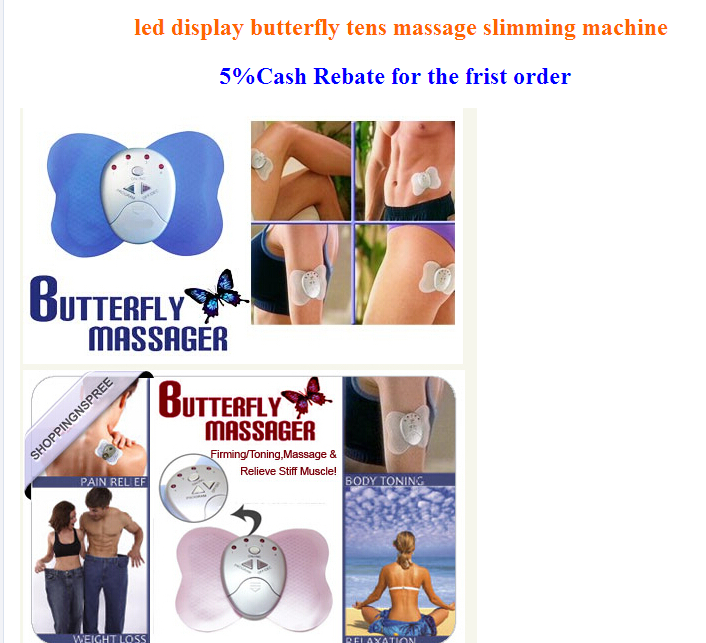 Butterfly massager Design Body Muscle massager