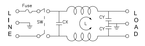 Manufacturer emi power line rfi Filterd Power Entry Moduls with Fuse and Switch