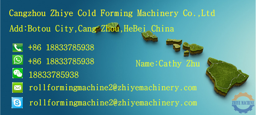 Corrugated Roofing Sheet Roll Forming Machine