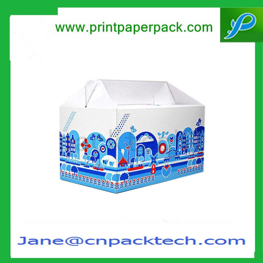 Customized Printing Fruit Food Nourishment Dairy Product Packaging Gift Box Gable Box