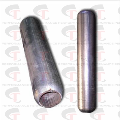 St Performance Glass Pack Muffler withWithout Nipples