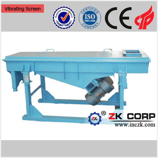 Supply separator sieve equipment linear motion vibrating screen