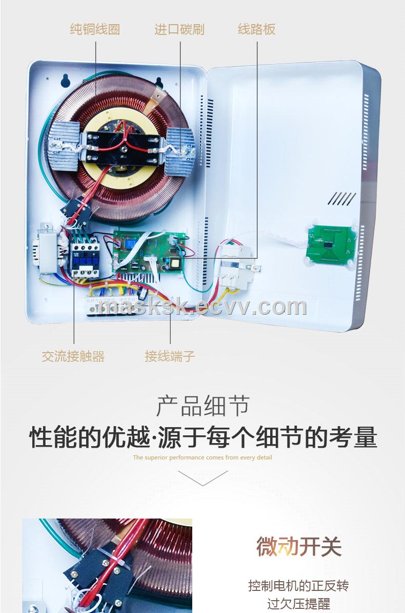 TSD Wallmounted Automatic AC Voltage regulator