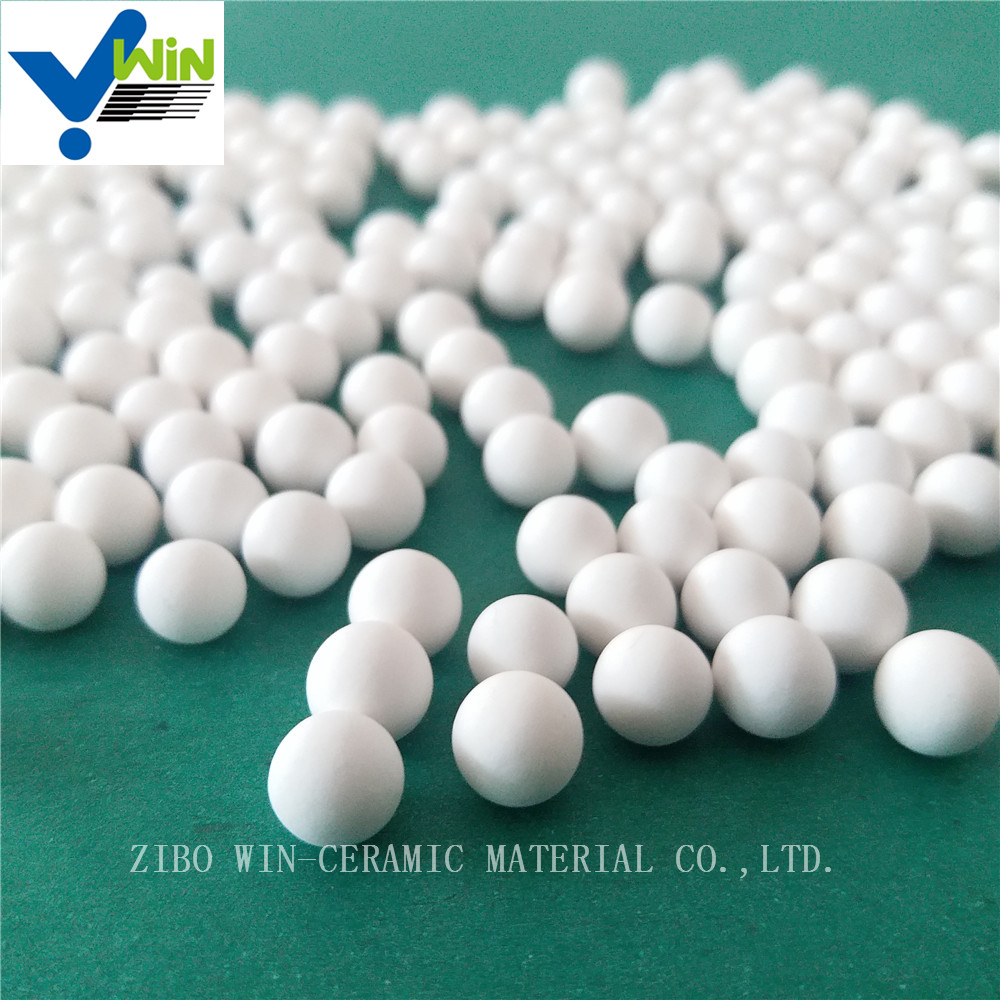 High purity inert alumina ceramic packing ball as catalyst