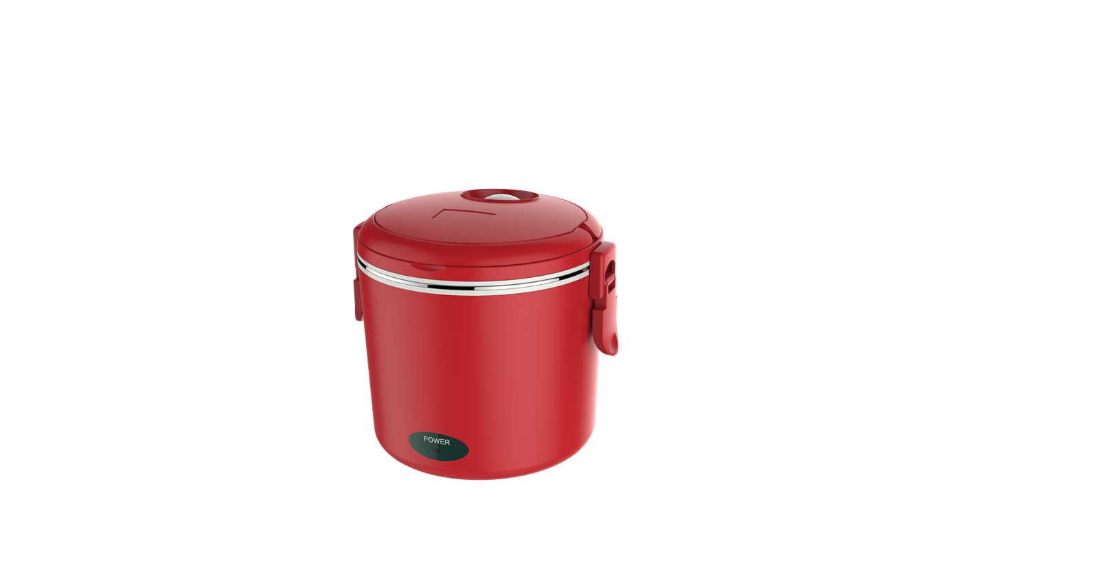 Easy carrying heating stainless steel electric lunch box