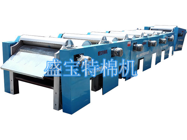 GK600 waste cotton recycling machine 7 rollers for fabricyarnrags GK600 waste cotton recycling machine 7 rollers for fabricyarnrags