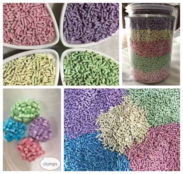 High Clumping and Absorption Beancurd Cat Litter with Different Flavor