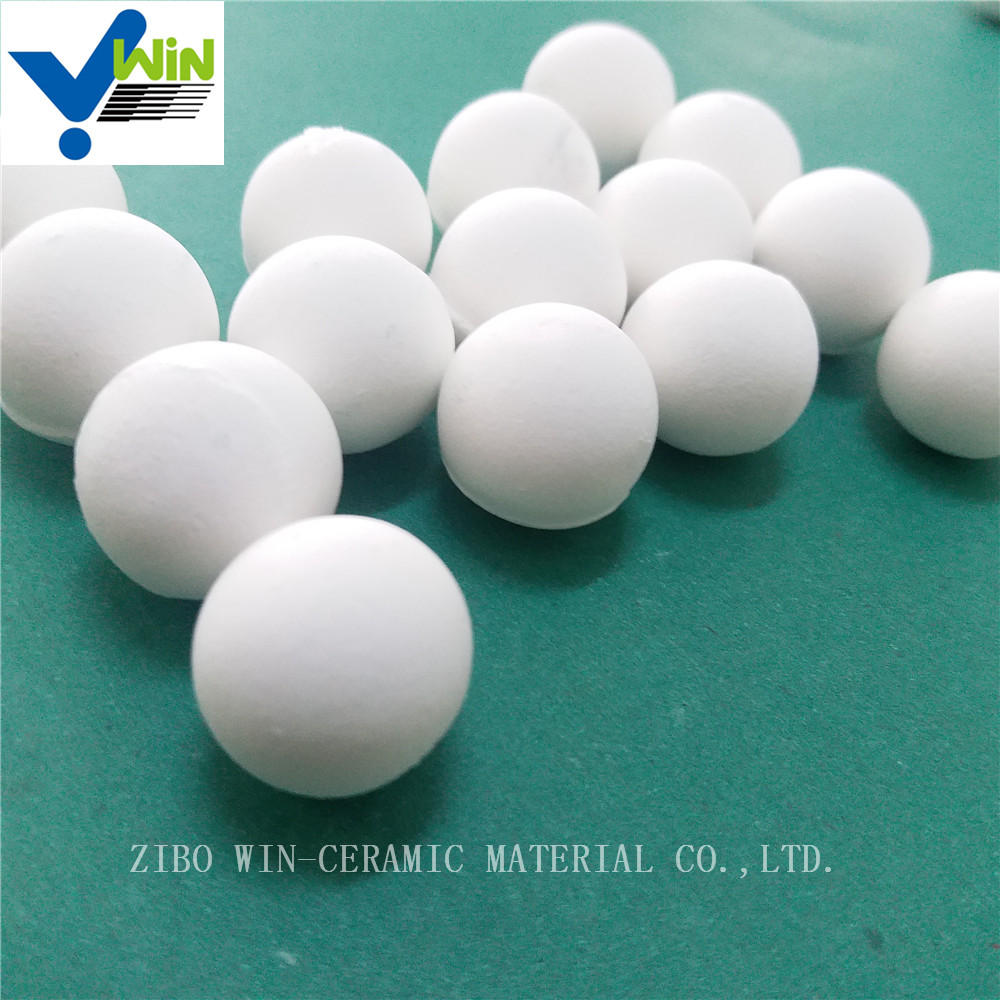 Highwhiteness al2o3 alumina ceramic ball with little impurity