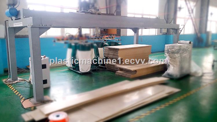 China Machine SJSZ80156 extruder 300400kgh WPC PVC door board extrusion machine