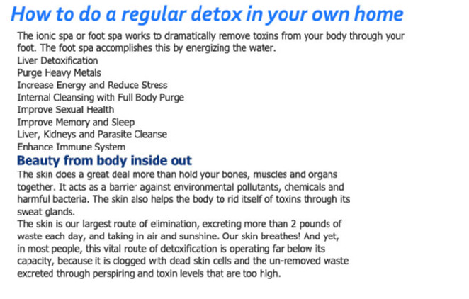 electronic best whole body cleanse spa life ion foot detox machine with belt