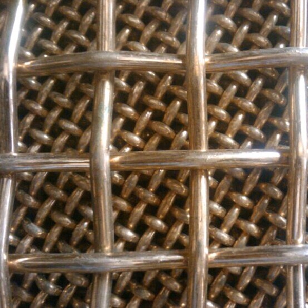 316L 316 stainless steel crimped wire mesh