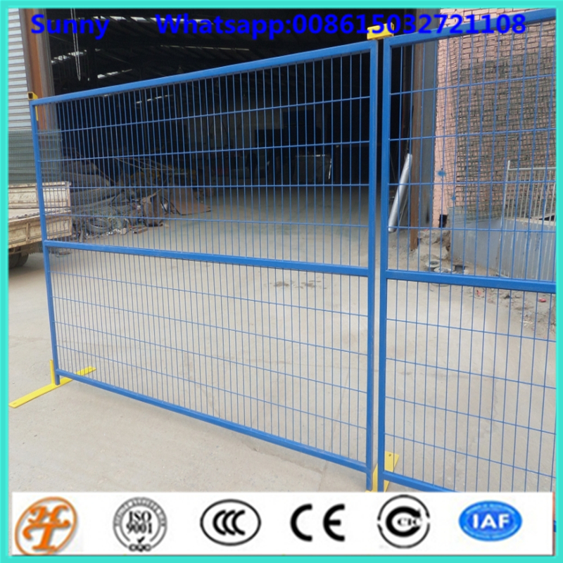 Canada hot construction event residential safety temporary fence for sale