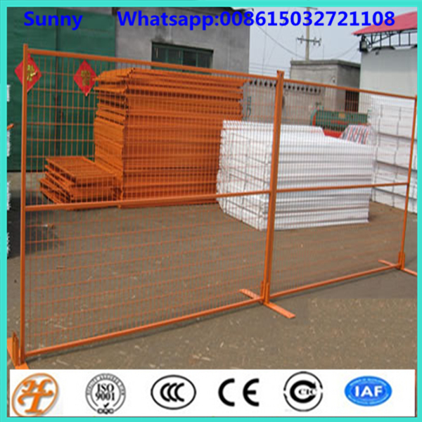 Canada hot construction event residential safety temporary fence for sale
