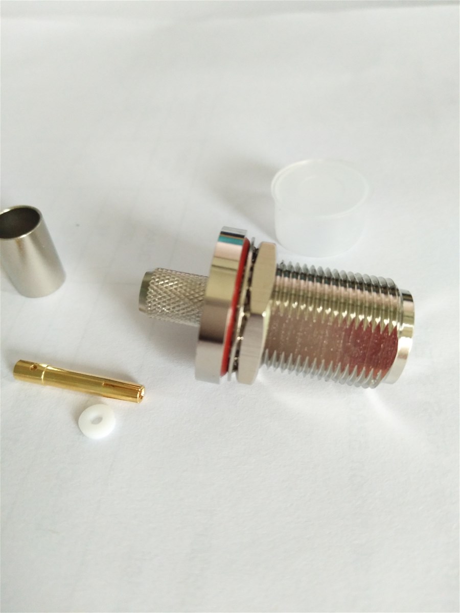 N Sraight RF Coaxial Connectors for Cable