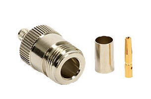 N Straight RF Coaxial Connector for Cables