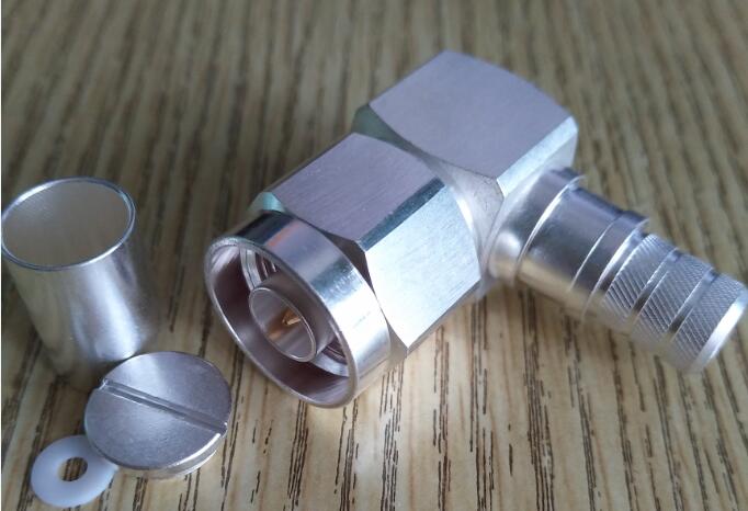 N Right Angle RF Coaxial Connector for LMR400 Cable