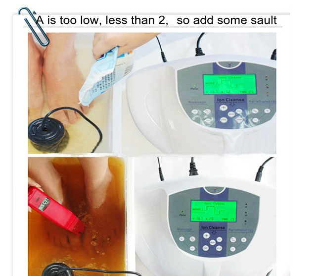 Best factory price wholesale IoN Detox Foot Spa machine for 2 persons use