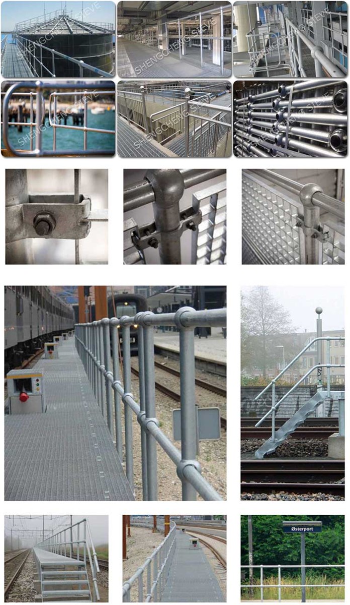 Newcastle Barrier Ball fence ball joint stanchions
