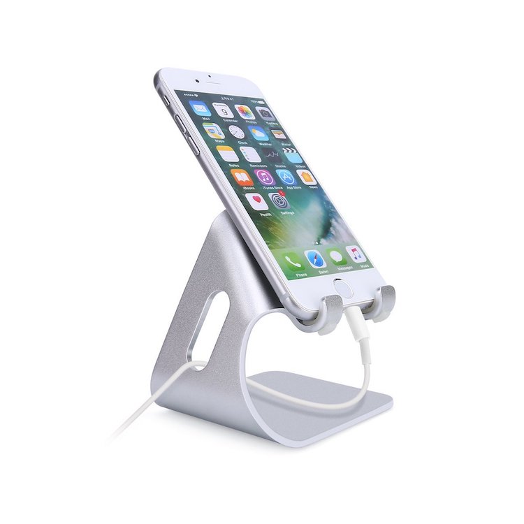 Cell Phone StandTablet Stand Advanced 4mm Thickness Aluminum Durable Stand Holder Charging Stand and Tablet