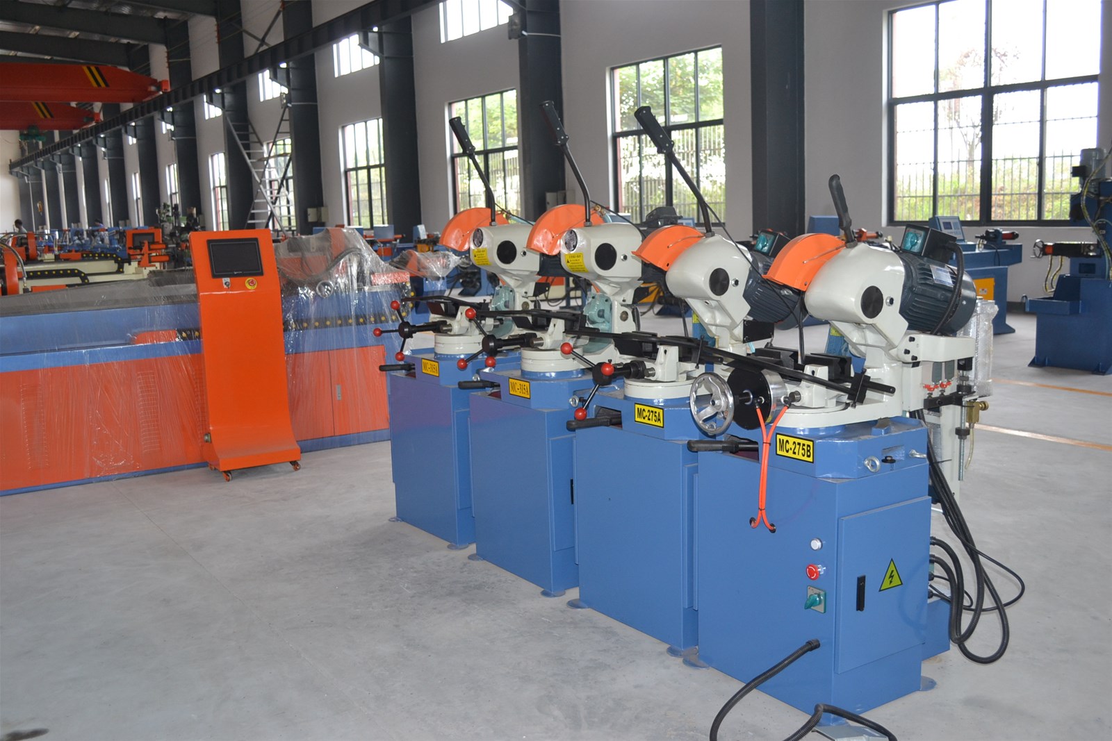 Manual Steel Pipe Saw Cutting Machine