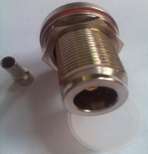 N Straight RF Coaxial Connector for Cable