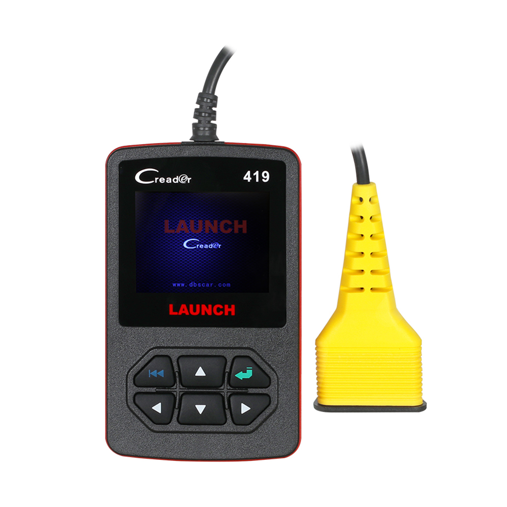 Launch Creader 419 Cr419 OBD2 Code Reader with Manufacturer Specific Dtcs Multilingual as Autel Al419