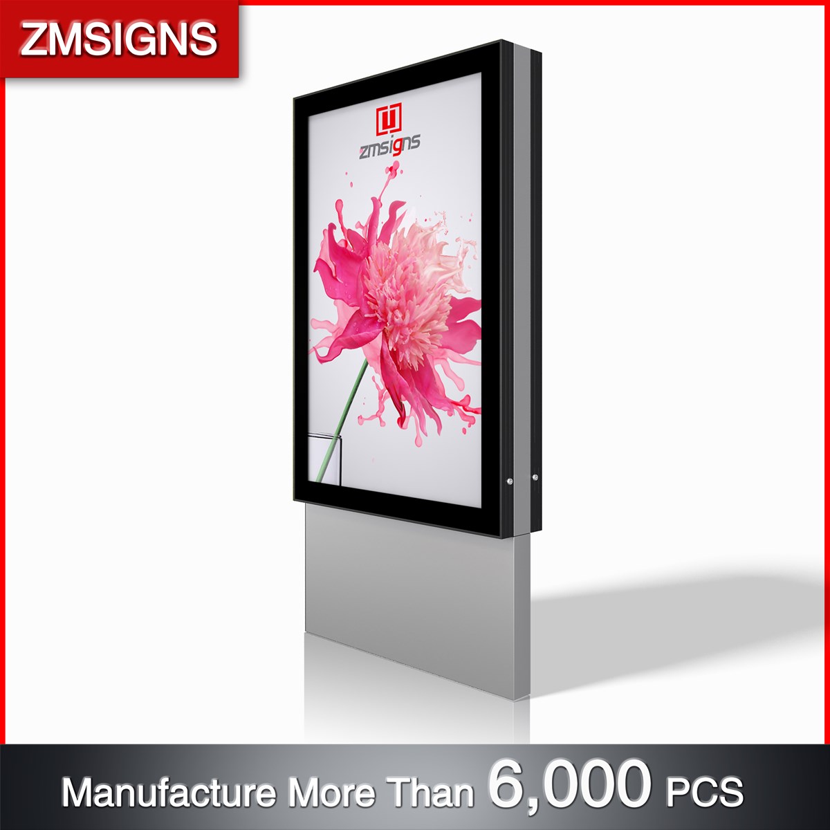 ZM201 Aluminum profile Advertising light box ZMsigns