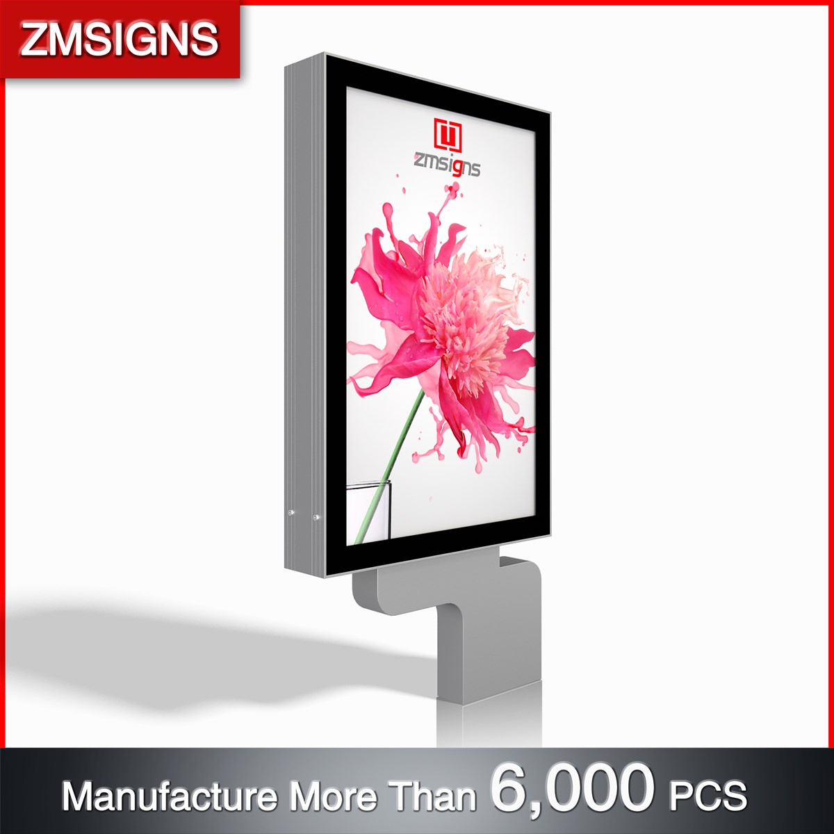 ZM202 Aluminum profile mupi advertising billboard