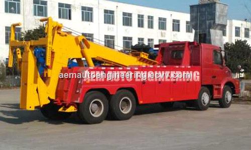 20 ton Integrated Tow Truck Road Recovery Wrecker