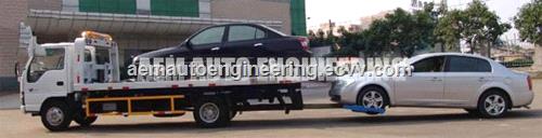 3 ton Car Carrier Flatbed Wrecker Road Recovery Tow Truck