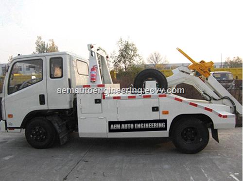 3 ton Integrated Road Recovery Wrecker Tow Truck