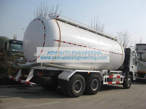 Bulk Cementpowder Material Tank Truck and Semi trailer