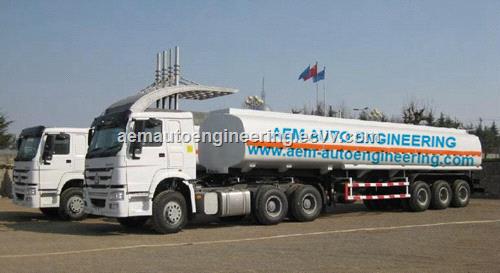 Fuel Oil Tank Truck and Trailer