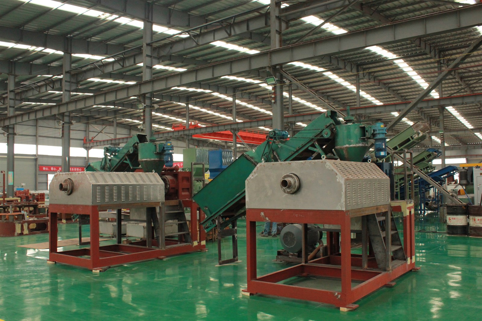HAIBIN brand waste films bags no water washing system 500kgh