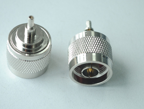 N Straight RF Coaxial Connector for Cable