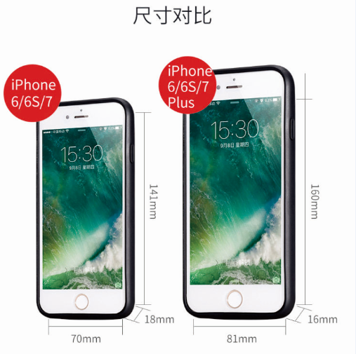 30005000mAh New Slim Battery Case Mobile Phone Battery for Apple 67