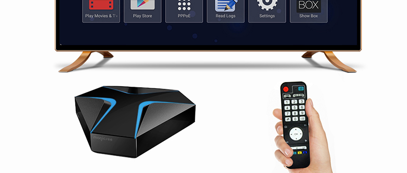 4K Android TV box Magicsee IRON S905X Android 70 WiFi 4K2K Marshmallow Media Player Quad core android70 TV box