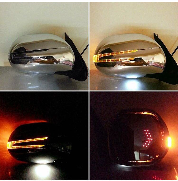TOYOTA HIACE LED SIDE MIRROR BENZ STYLE AUTOMATIC