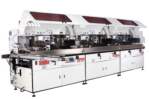 1 to 6 colors automatic uv screen printing machine for bottles