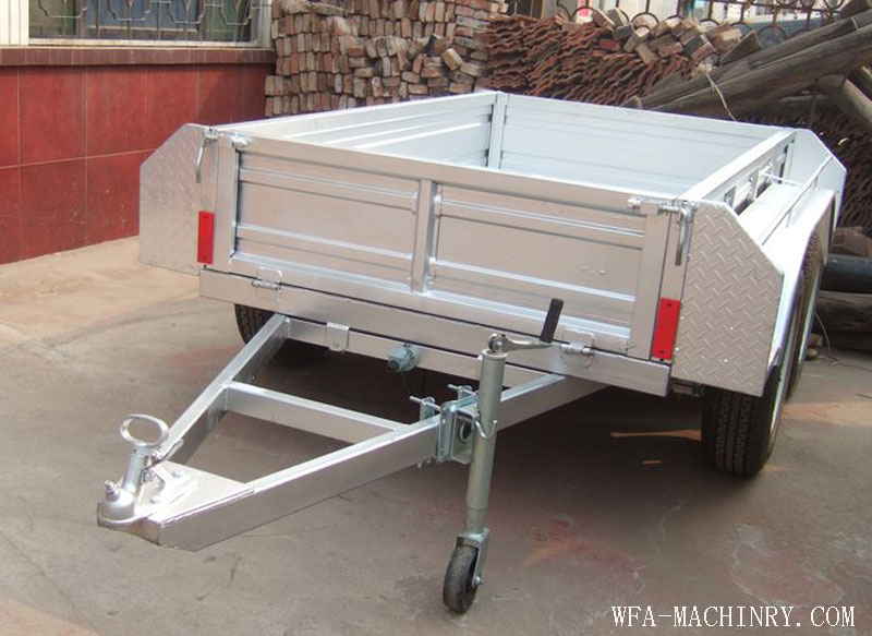 Farm Galvanize Trailer For Farm Machinery