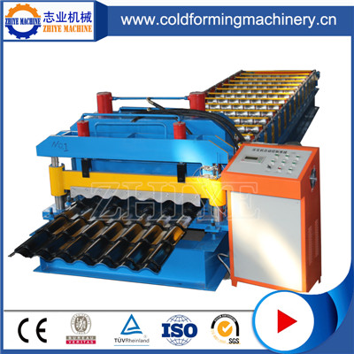 the Production Line Of Glazed Tile Machine